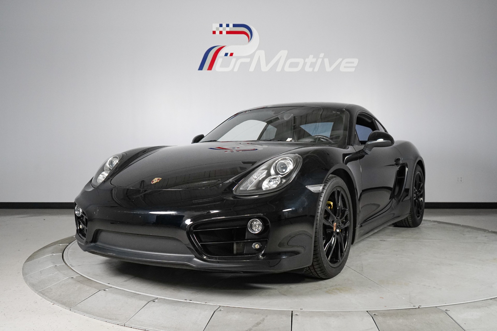 Black 2014 Porsche Cayman Base Coupe Rear-Wheel Drive